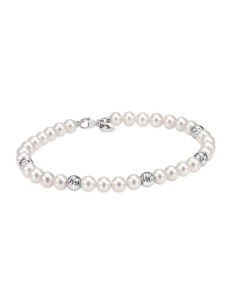 Bracciale Bliss donna 20071011 Paradise perle oro bianco