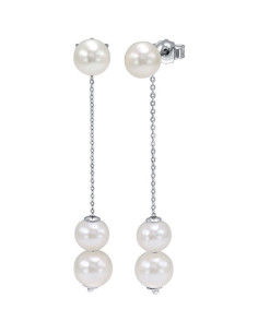 Orecchini Bliss donna 20071595 Mademoisell perle oro bianco